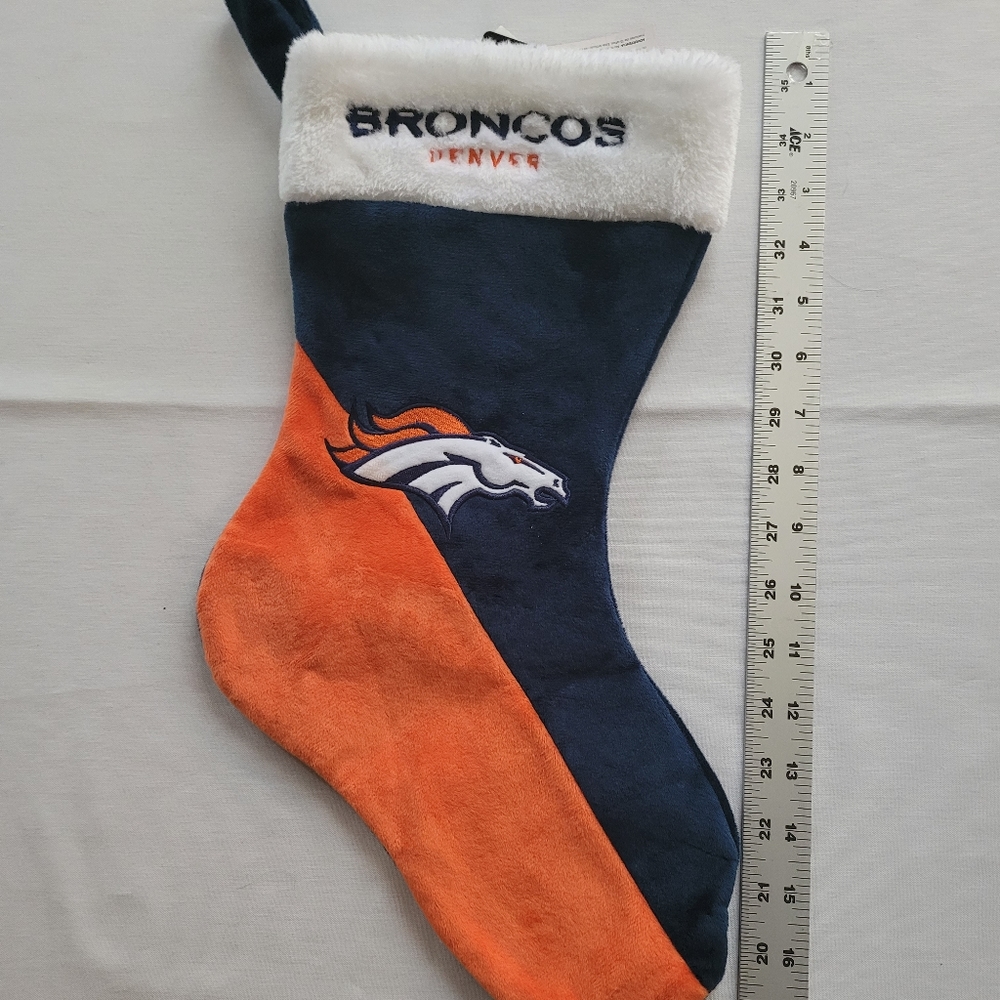 NFL Broncos Christmas Stocking